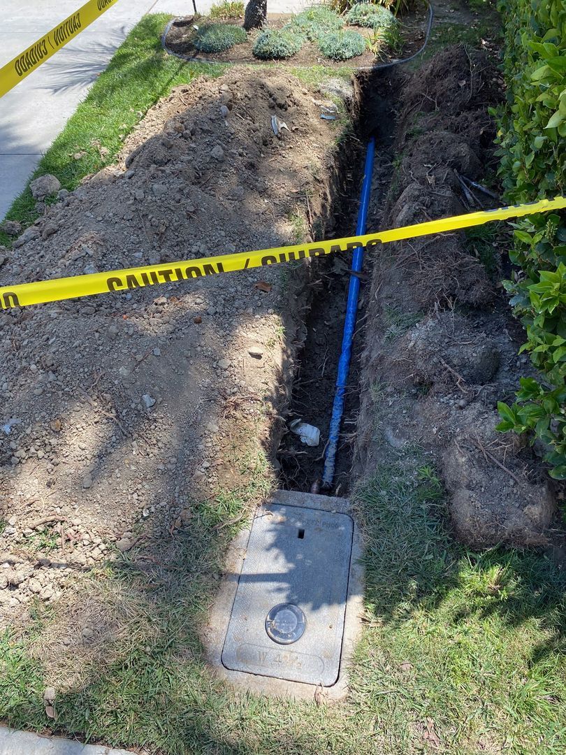 Repipe 1 Sewer Line Replacement in Laguna Niguel
