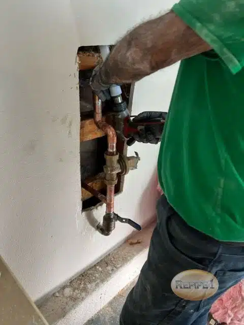Repipe1 Repipes Homes in Oceanside in Just Two Days!