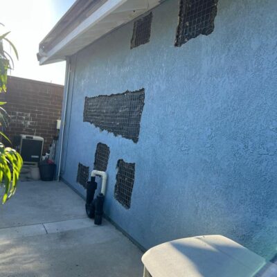 Pex Repipe and Stucco Patching Success Story in City of Orange