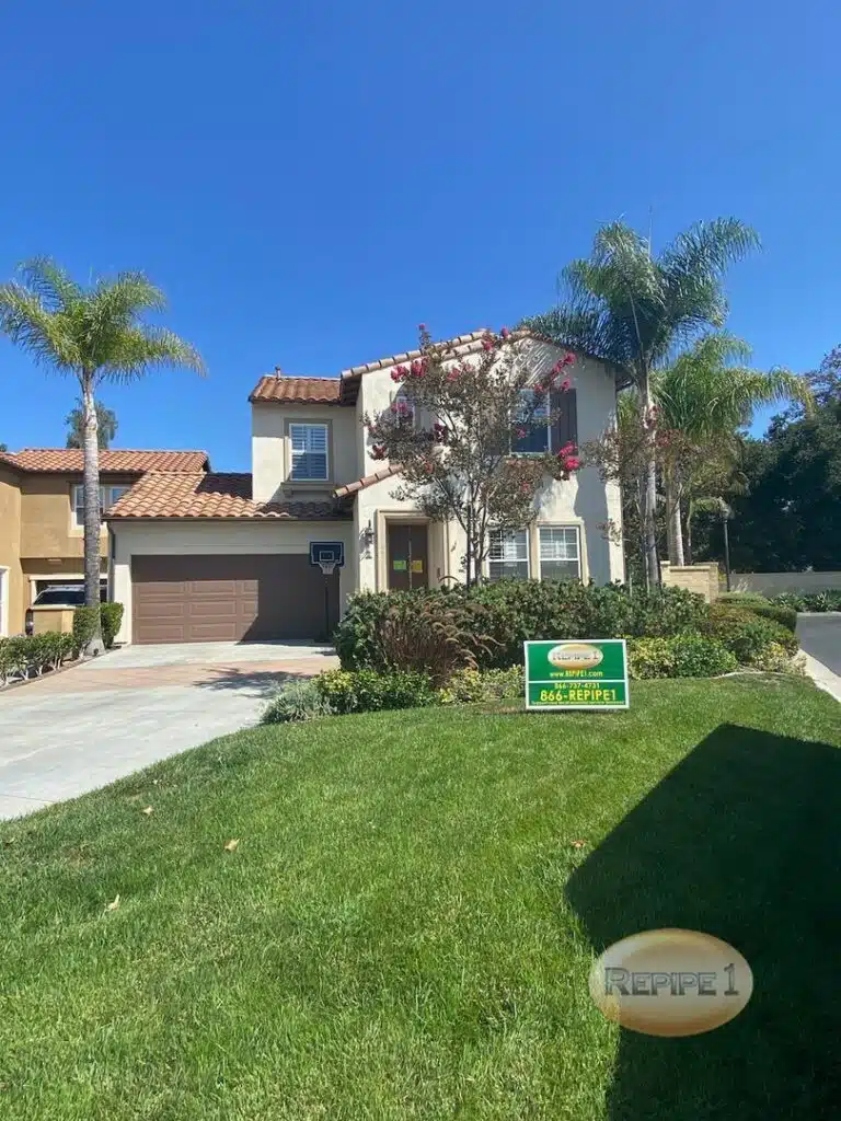 San Clemente Repiping: A Job Well Done